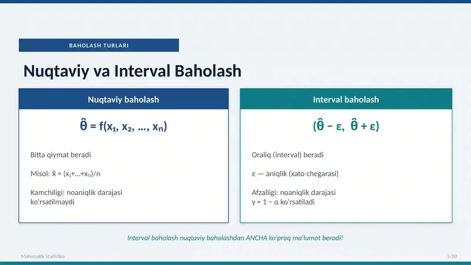 INTERVAL BAHOLASH 3