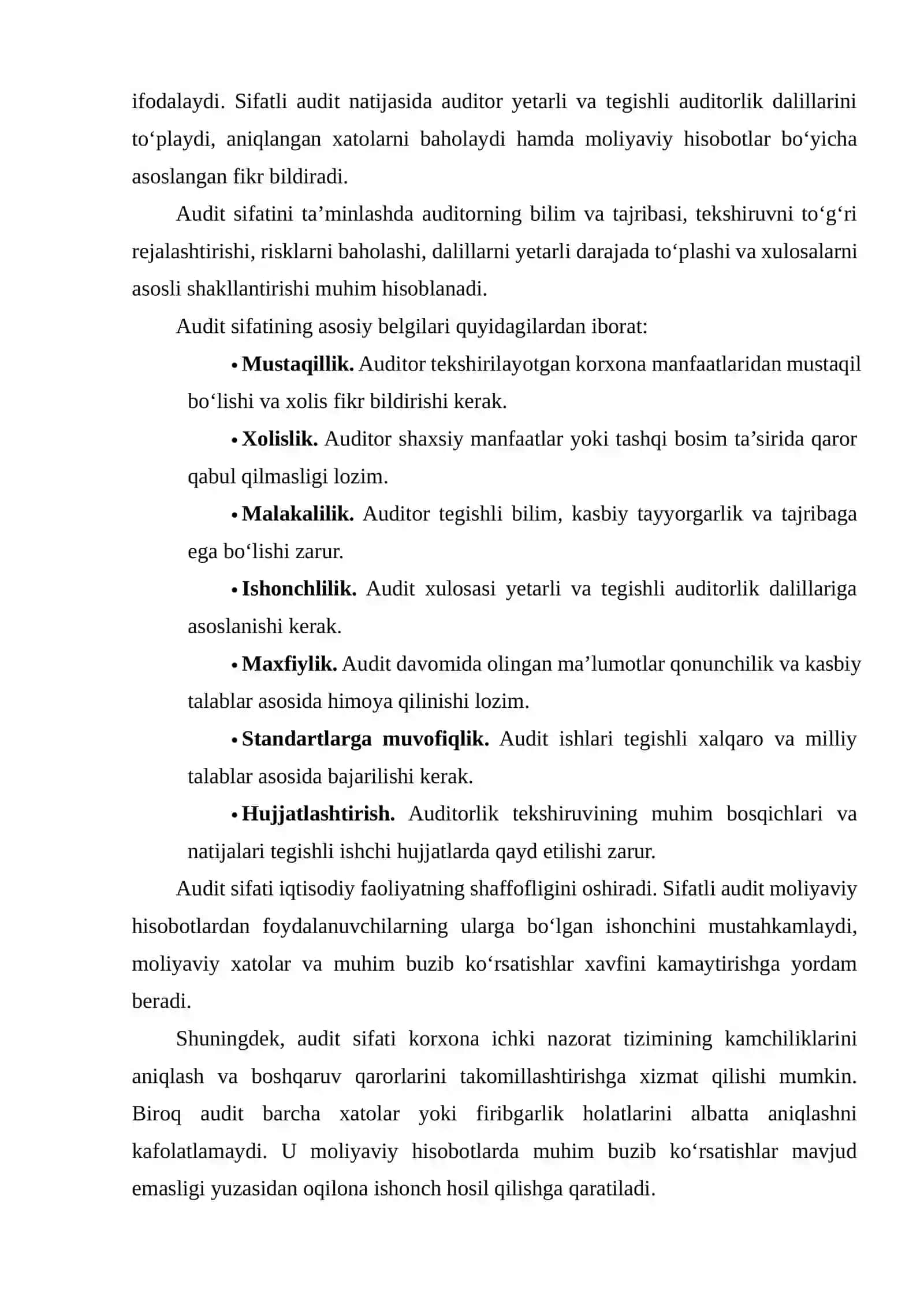 AUDIT SIFATINI BOSHQARISH 3