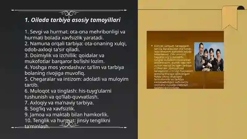 Oilada tarbiya asoslari 3