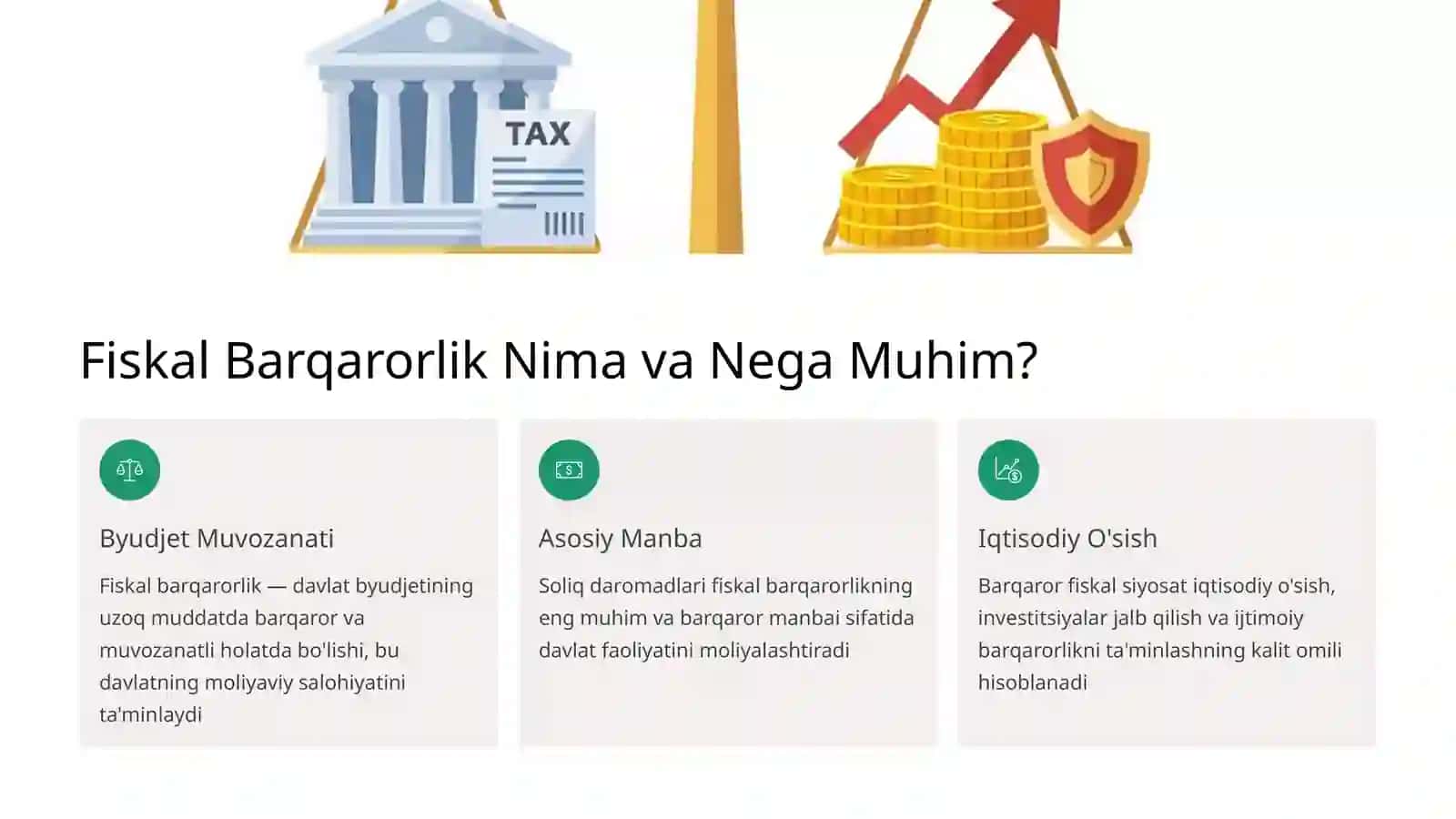 Soliq daromadlarining fiskal barqarorlikka ta’siri 3