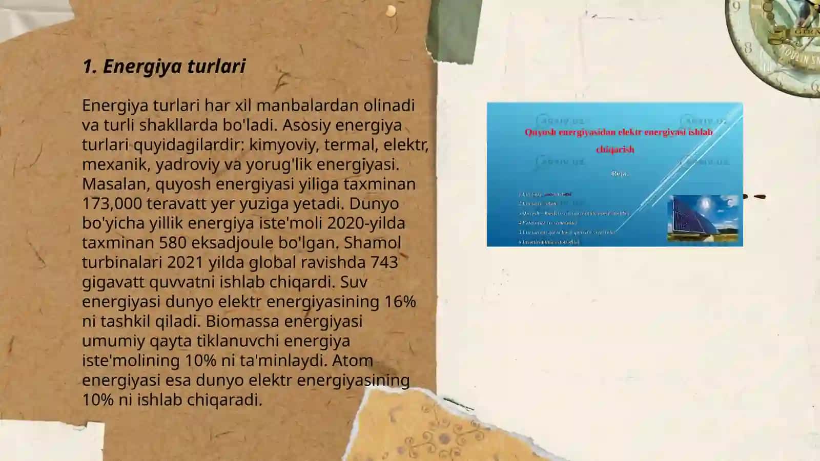 Energiya va uning turlari 3