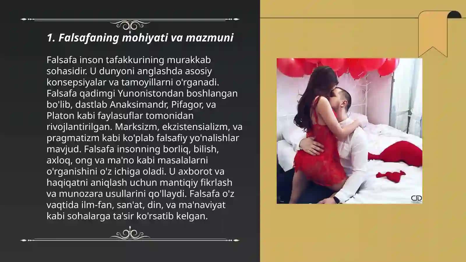 Falsafa fani. Falsafiy dunyoqarashning o‘z-o‘zini anglash jarayonidagi ta’siri 3