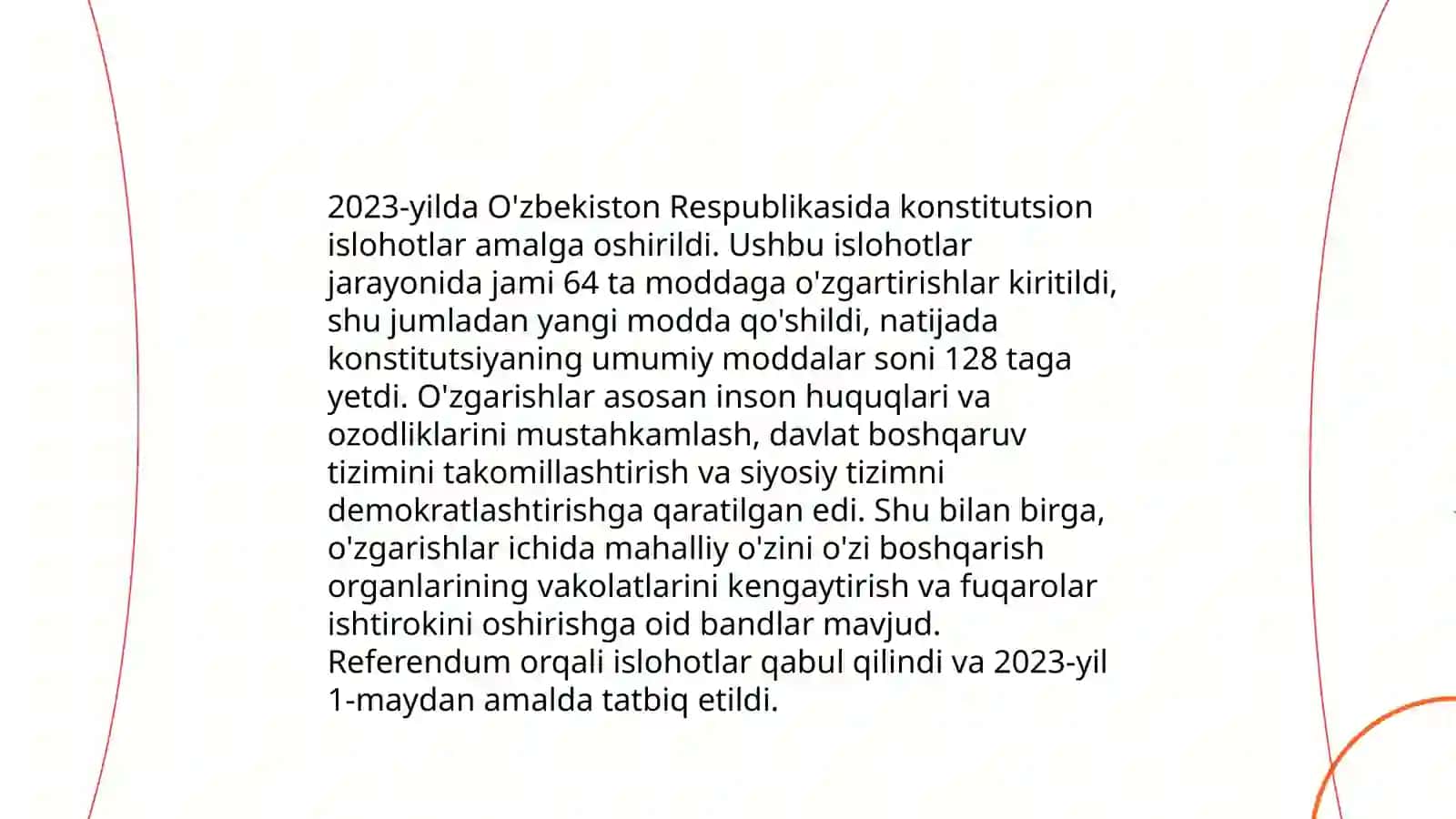 Konstitutsion islohotlar 3