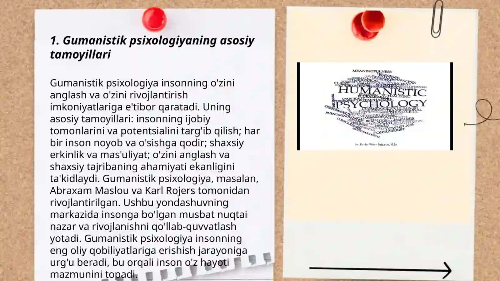Gumanistik psixologiyada shaxs nazariyasi 3