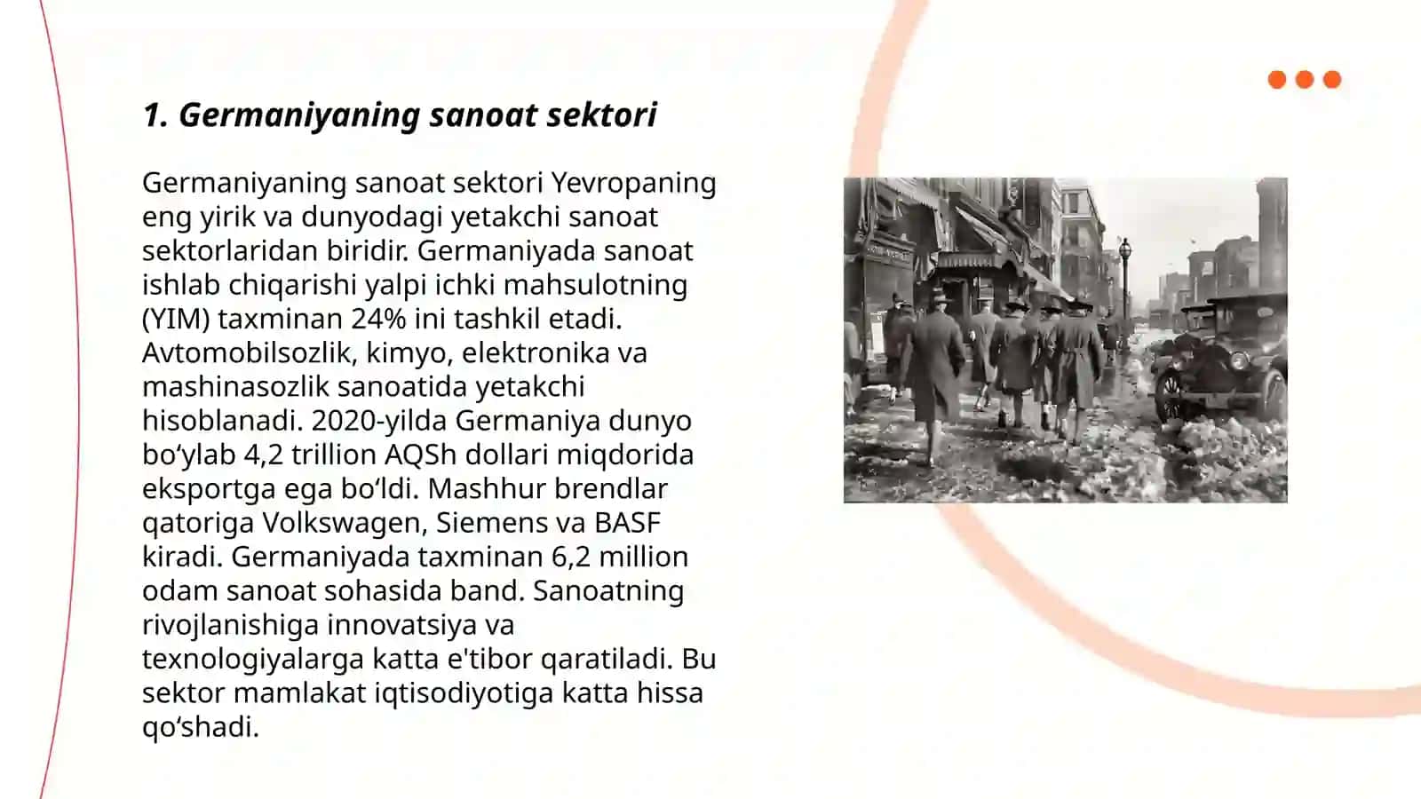 Germaniya mamlakatning iqtisodiyoti 3