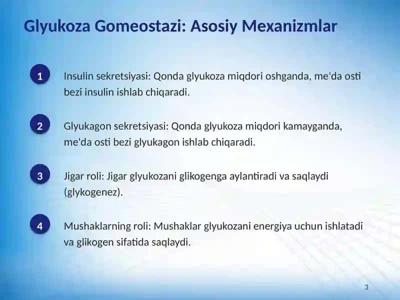 Karbonsuvlar Almashinuvining Patofiziologik Asoslari 3