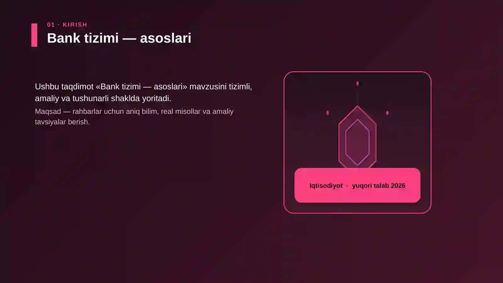 Bank tizimi — asoslari 3
