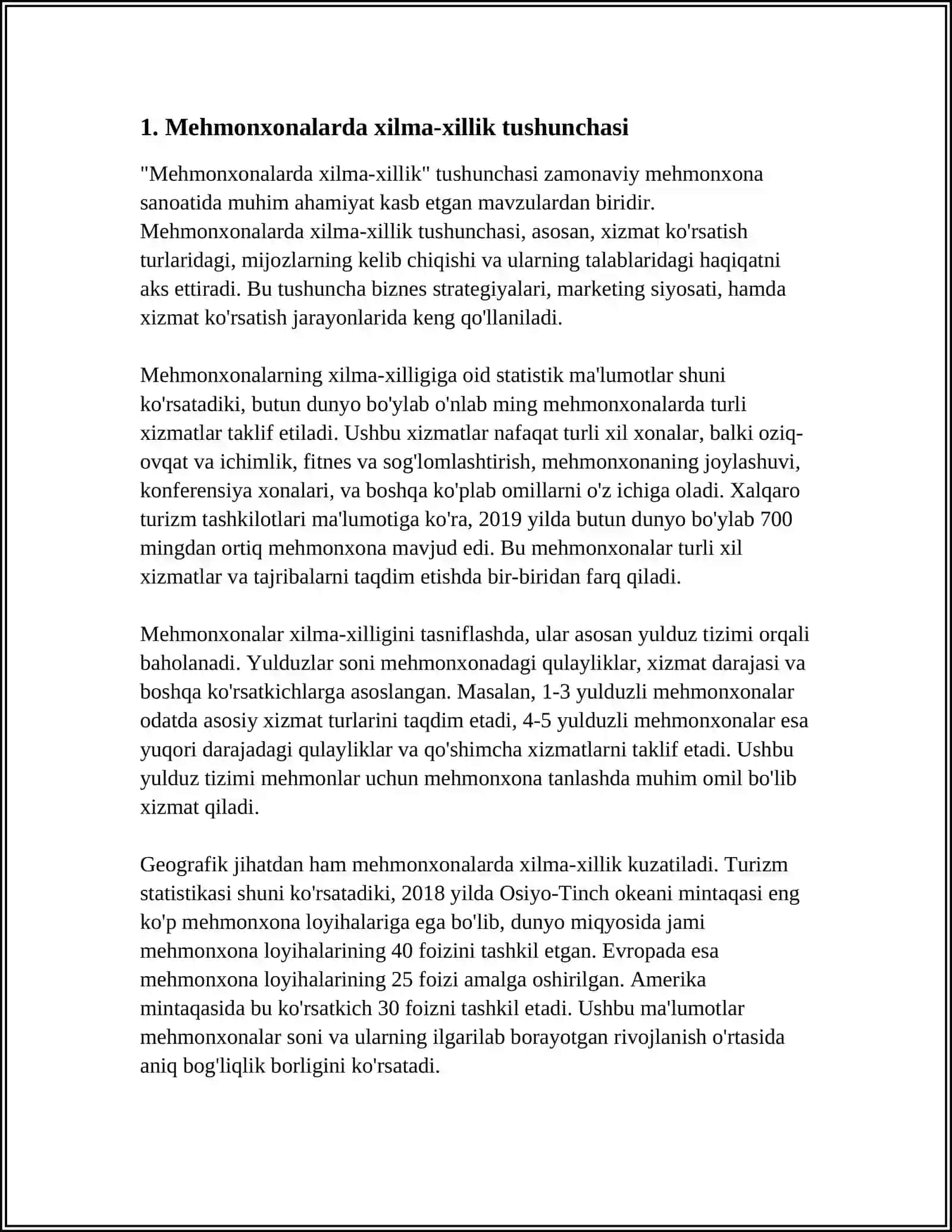 MEHMONXONALARDA XILMA XILLIK MUAMMOSI VA UNING SIFATNI TA’MINLASHDAGI AHAMIYATI 3