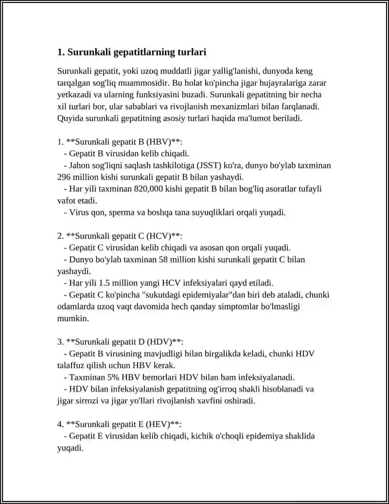 SURUNKALI GEPPATITLAR 3