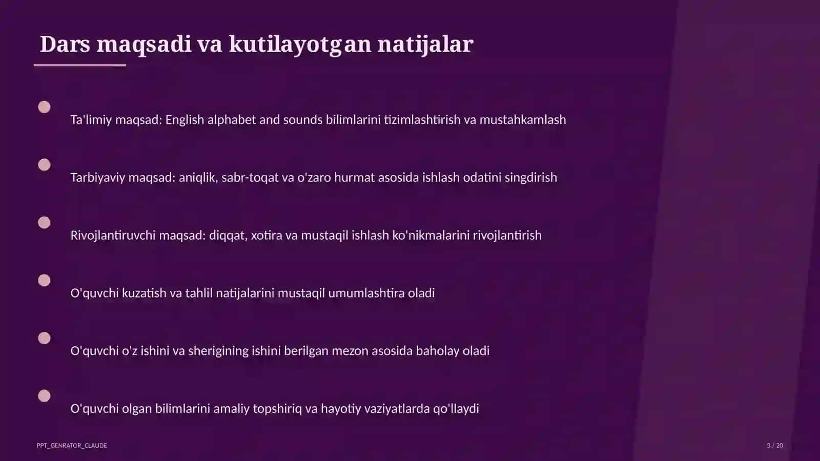 Ingliz tili (1– 11) — metodik birlashma uchun 3