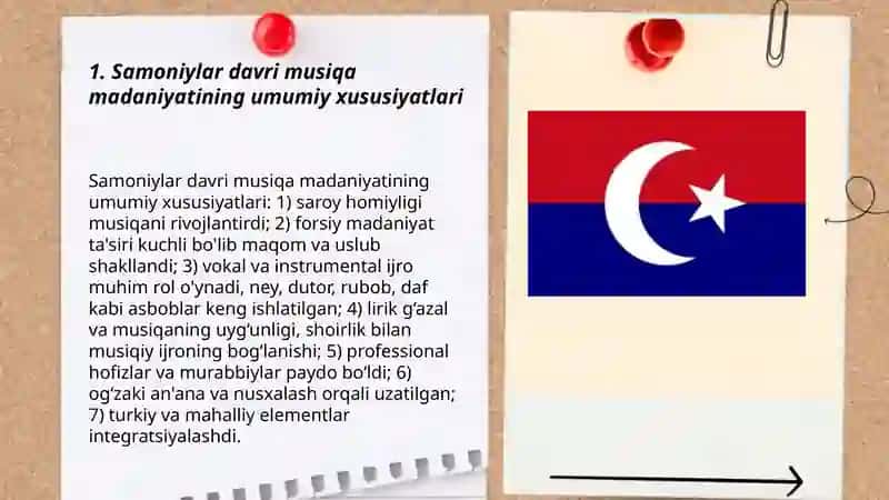 Samoniylar davri musiqa madaniyat 3