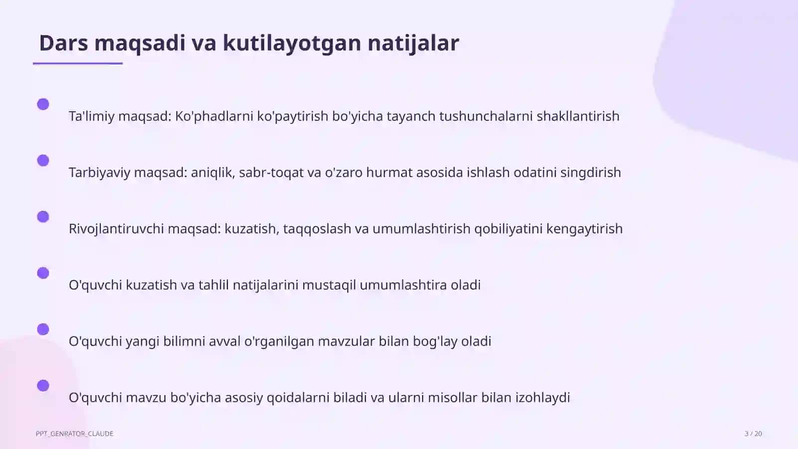 Ko'phadlarni ko'paytirish (7-sinf) 3