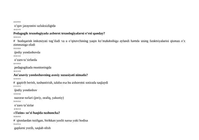 Pedagogik texnologiya nima? 3