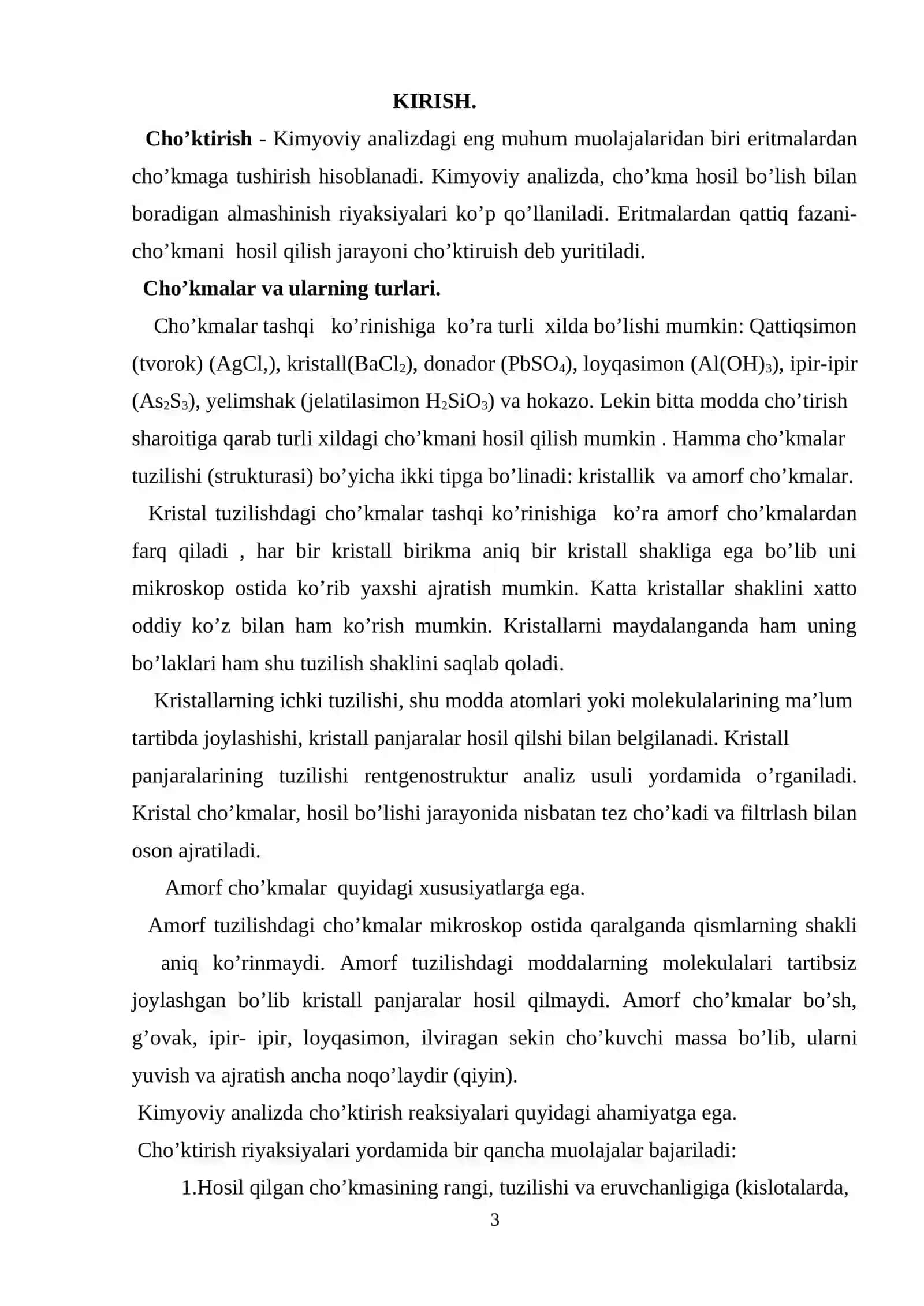 Cho’ktirish metodlari 3