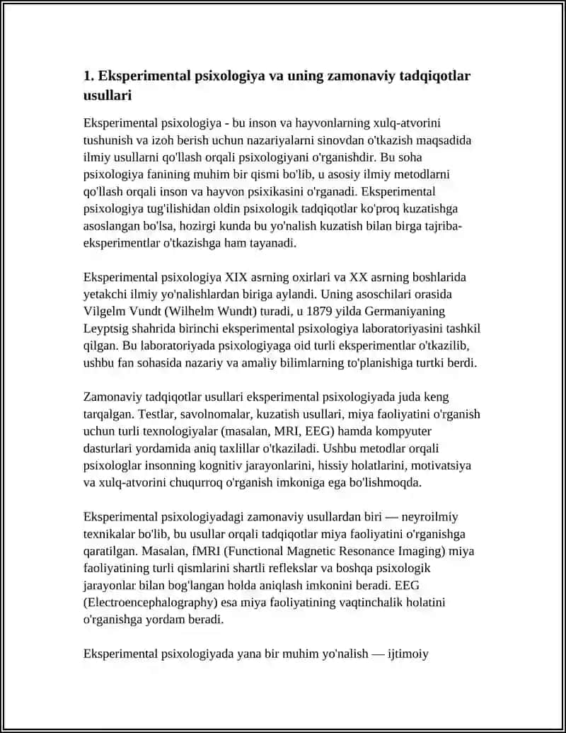 ZAMONAVIY PSIXOLOGIYA TARMOQLARIDA TADQIQOT METODLARINING QOʻLLANILISHI 3