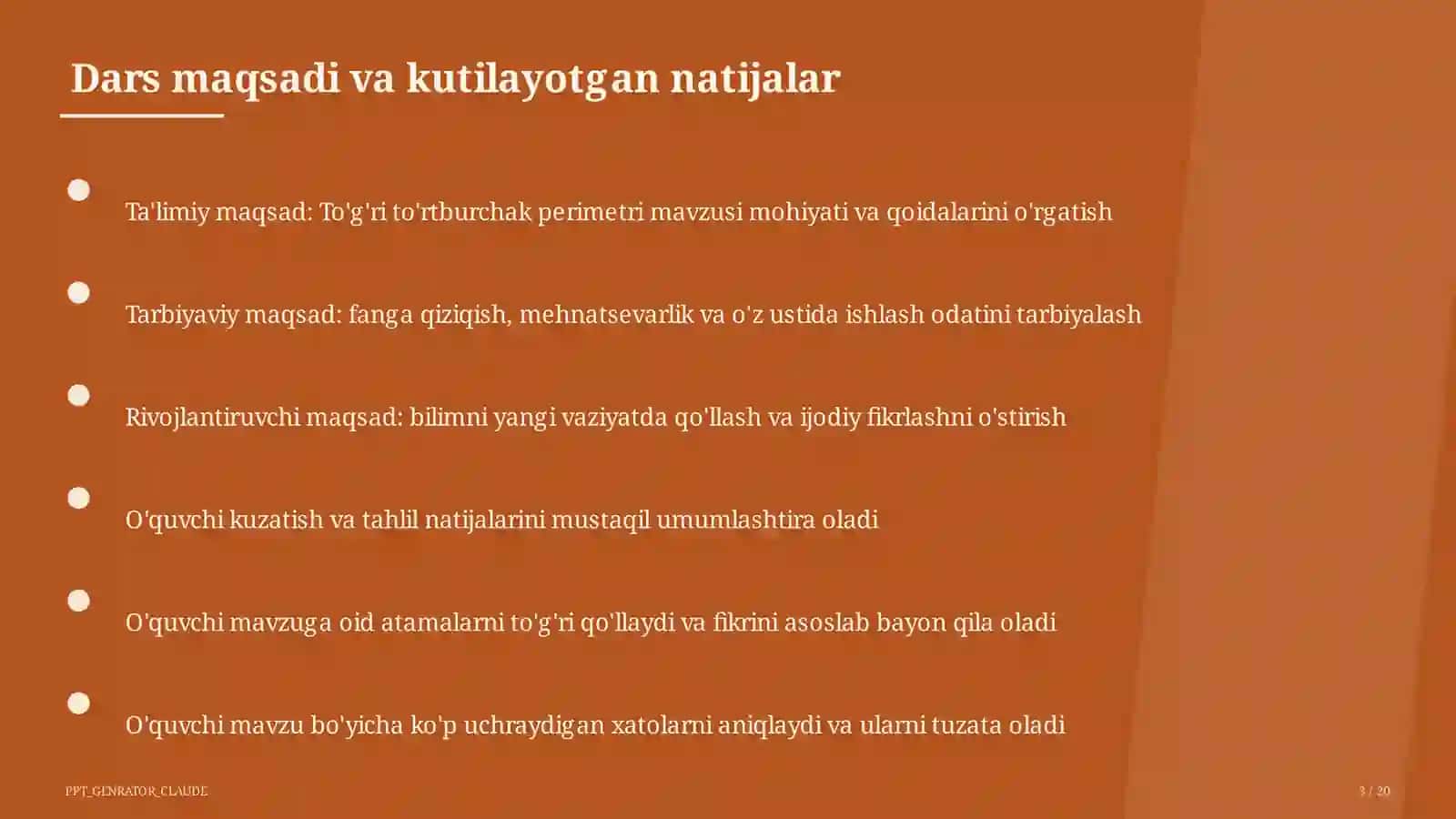 To'g'ri to'rtburchak perimetri (2-sinf) 3