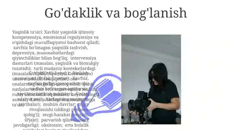 Inson psixikasini ontagenezda rivojlanishi 3