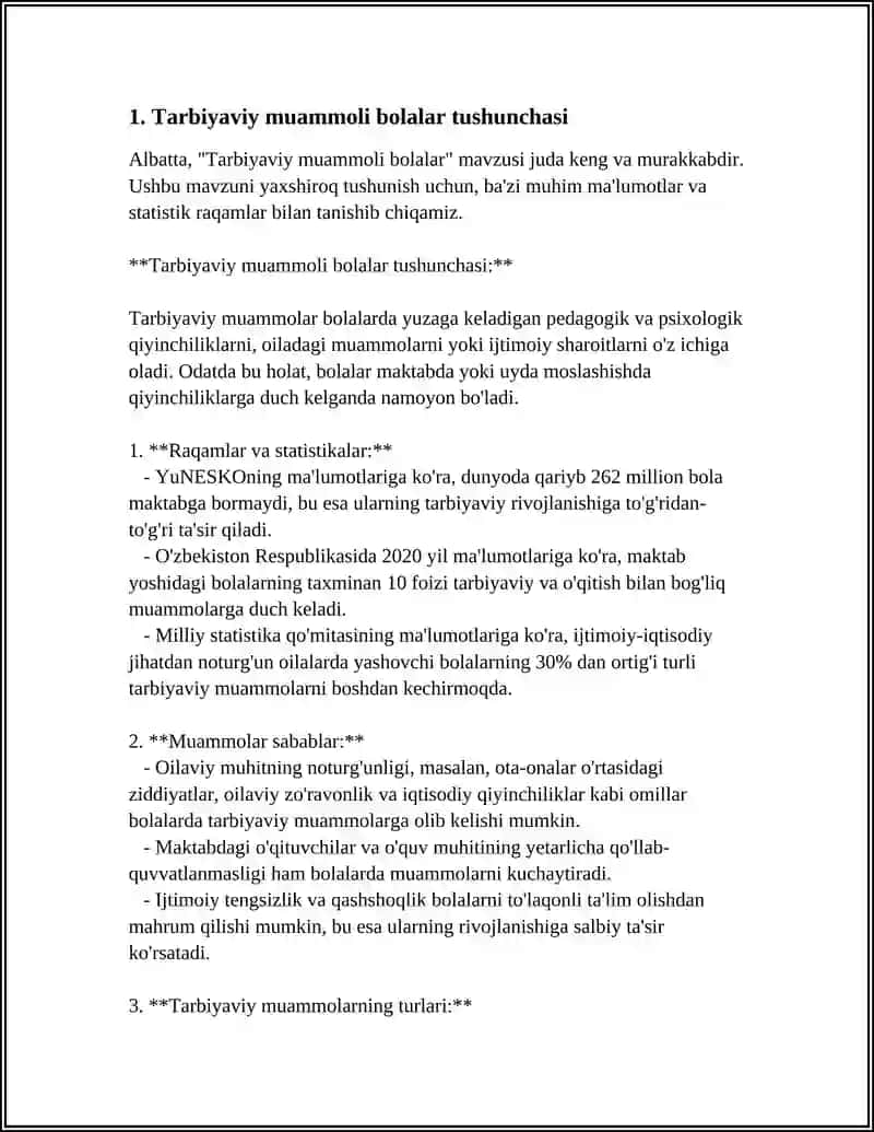 TARBIYASI OGʻIR BOLALAR KLASSIFIKATSIYASI 3