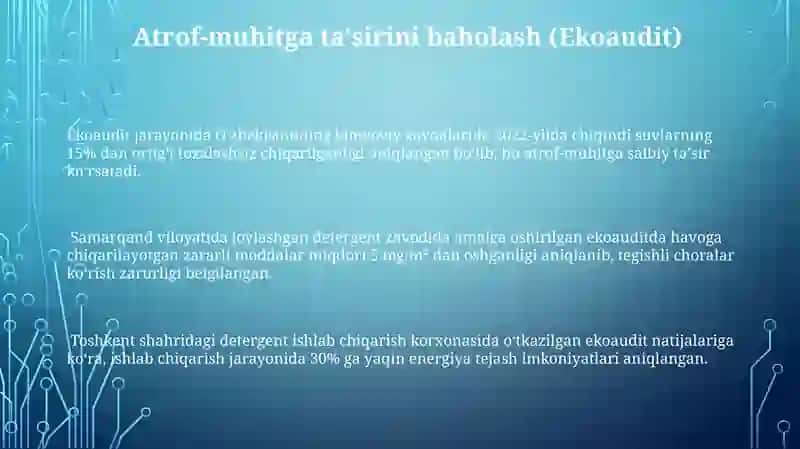 Ekologik kimyoviy yuvish vositalarini ishlab chiqarish 3