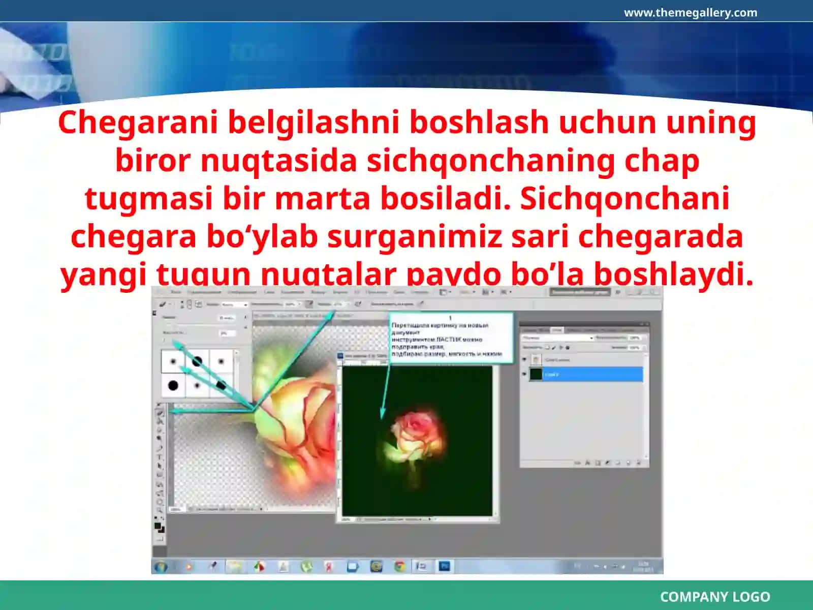 11-sinf Informatika Photoshopda tasvir bo'lagini ajratib olish 3