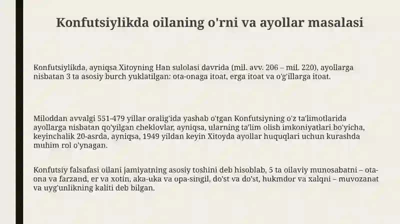 Konfutsiylik ta'limotida ijtimoiy-axloqiy masalalar 3