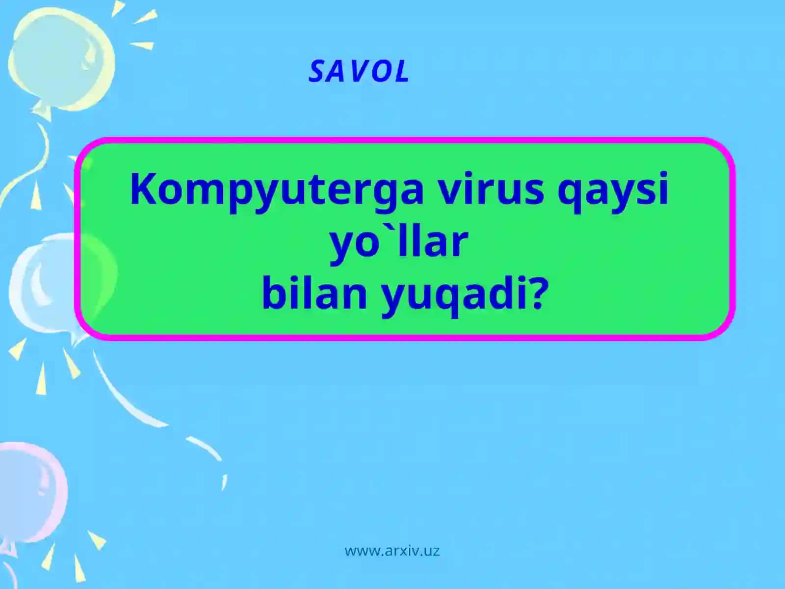 Kompyutervirusi 3