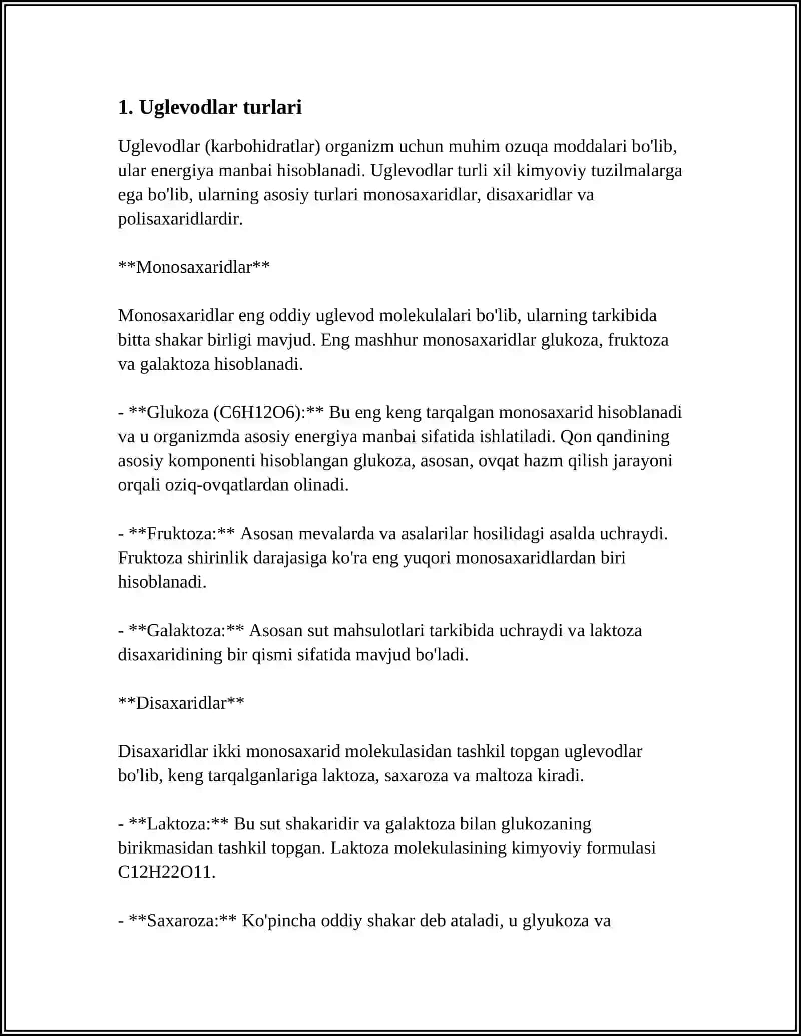 Uglevodlar 3
