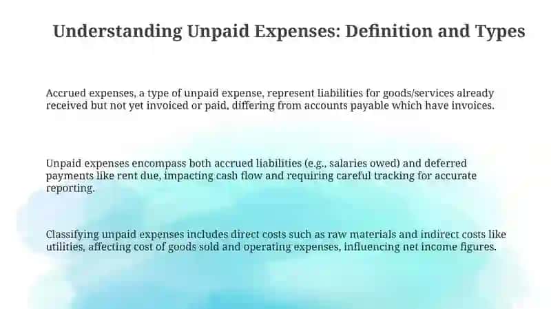 Understanding Unpaid Expenses 3
