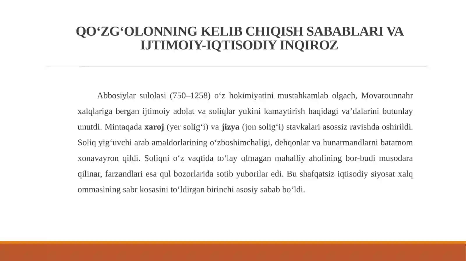 Oq Kiyimlilar Qo‘zg‘oloni 3