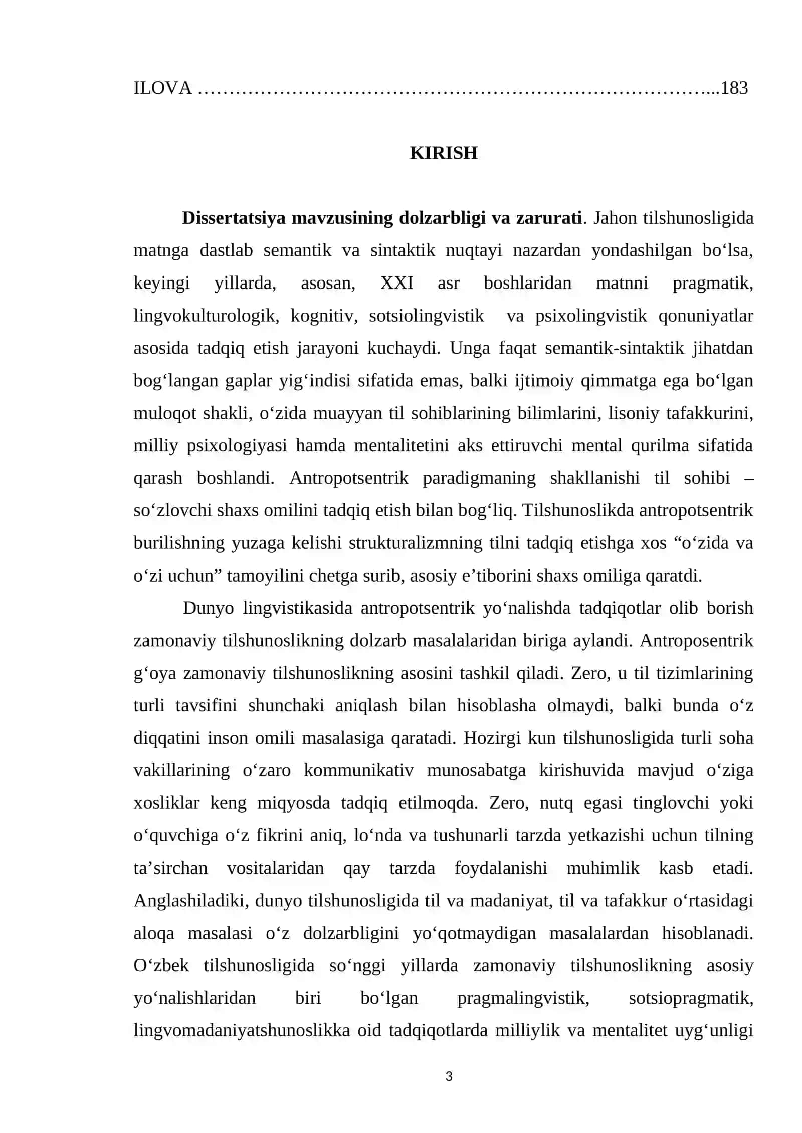 O‘LMAS UMARBEKOV ASARLARI TILINING SOTSIOPRAGMATIK ASPEKTI Dissertatsiya 3