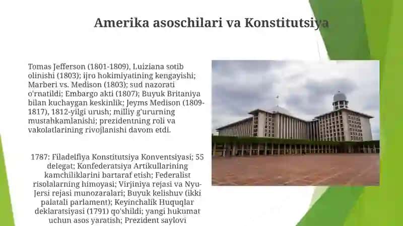 Zamonaviy Prezidentlikning Yüksalishi 3