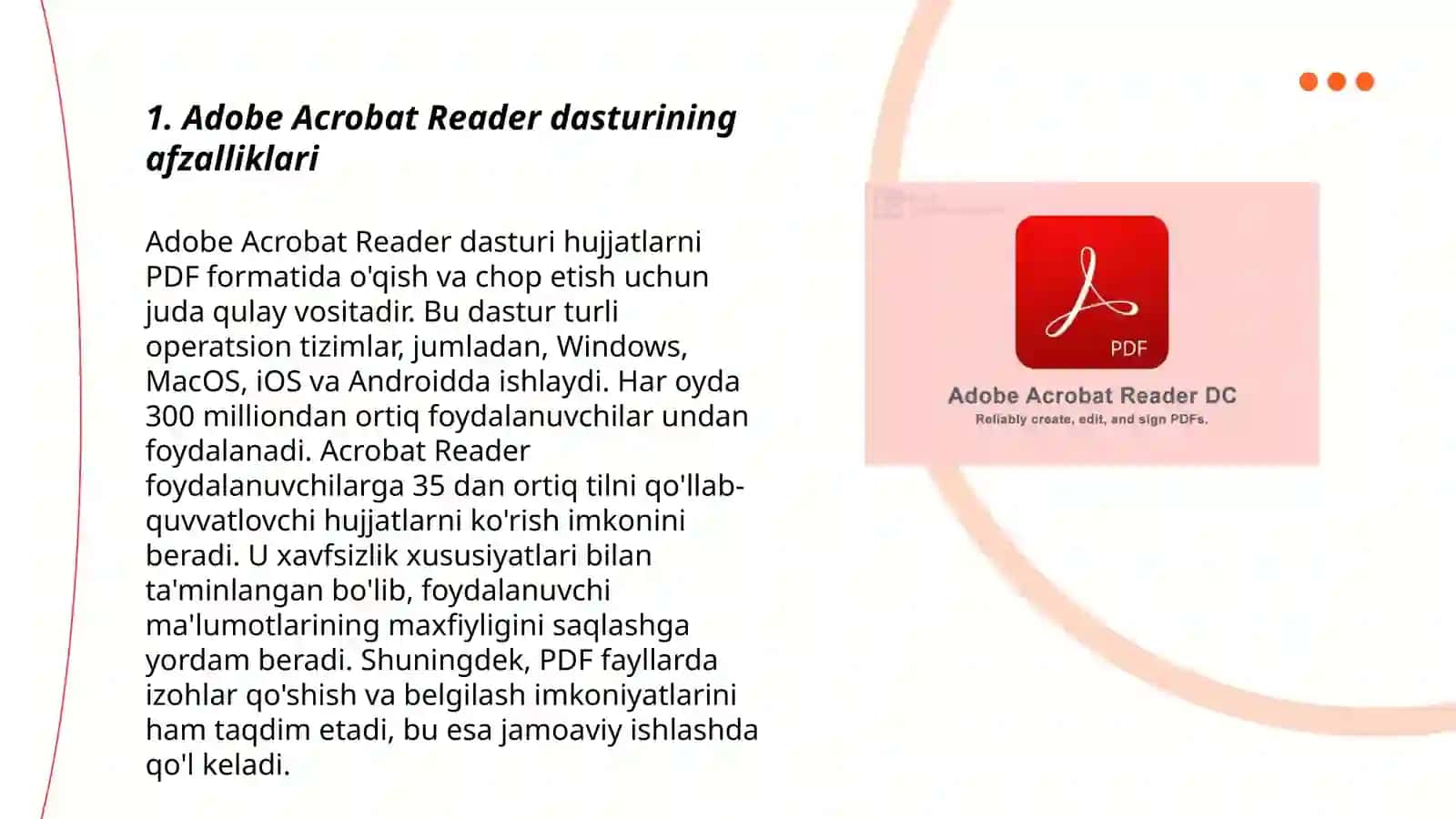 Adobe Acrobat Reader 3