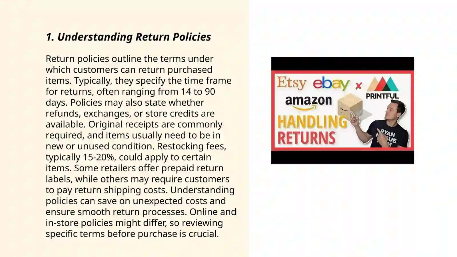 Handling Returns Best Practices 3