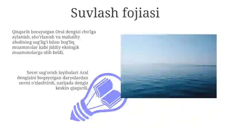 Orol dengizi va uning ekalogik muammolari 3