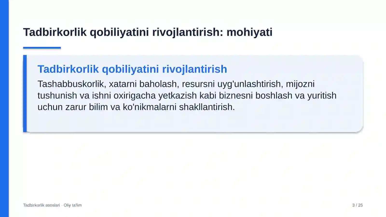 zargarlik sanoatida tadbirkorlik qobiliyatini rivojlantirish 7967 3