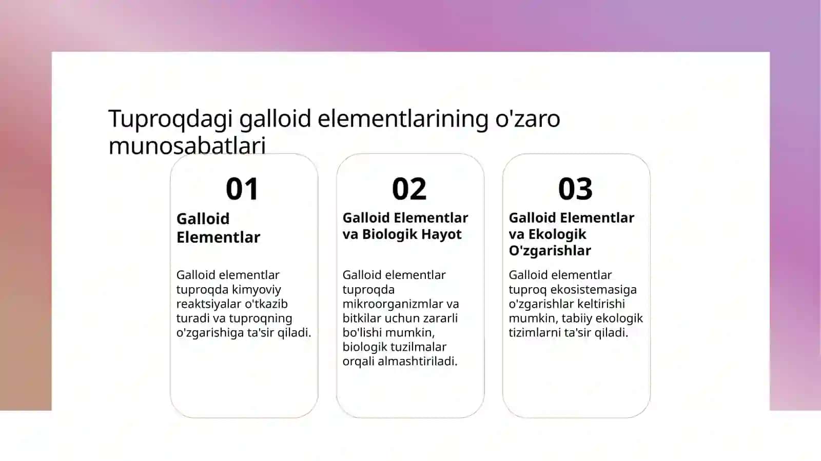 Galloid Elementlar 3