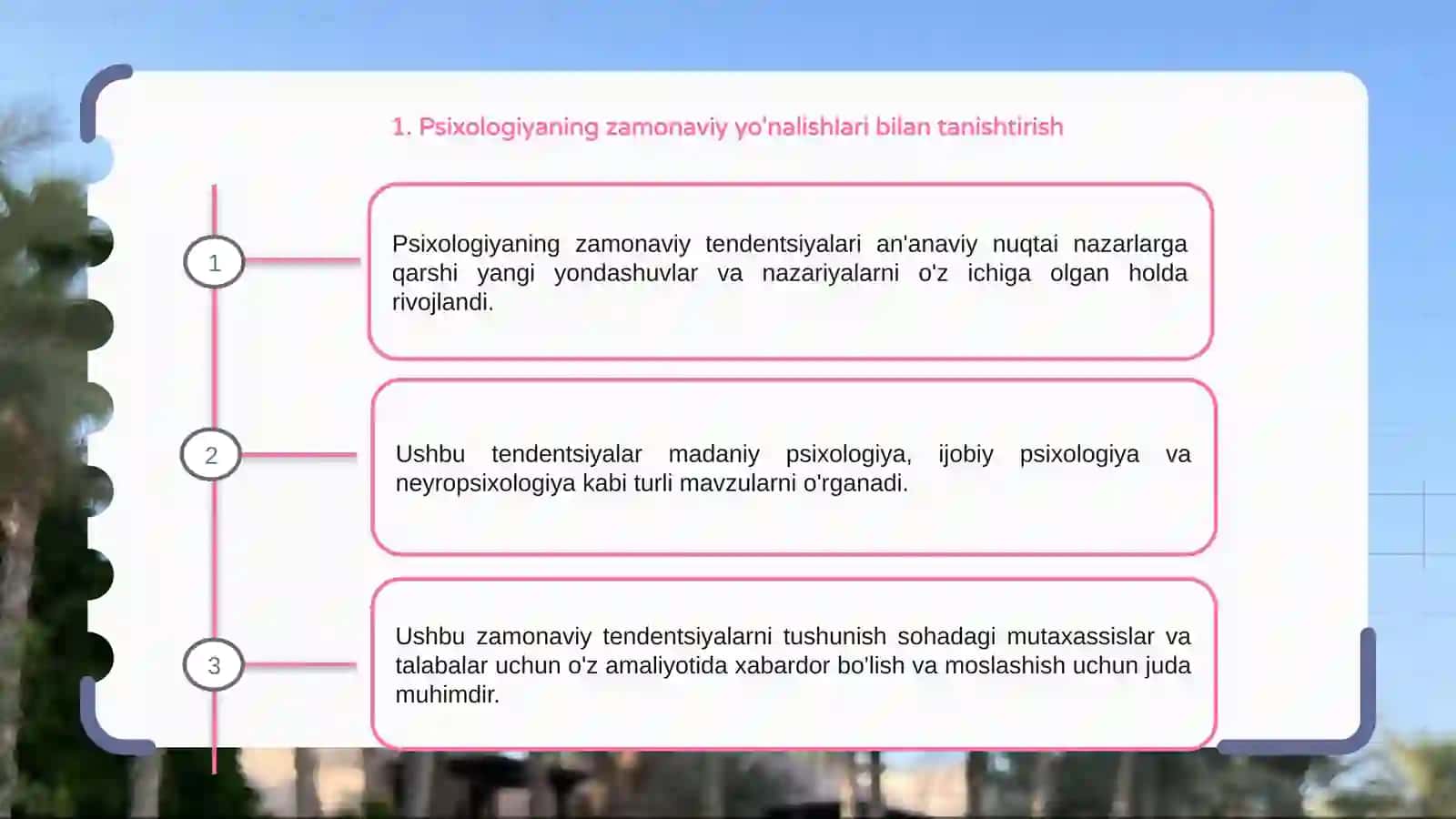 Psixologiyaning zamonaviy tendensiyalari 3
