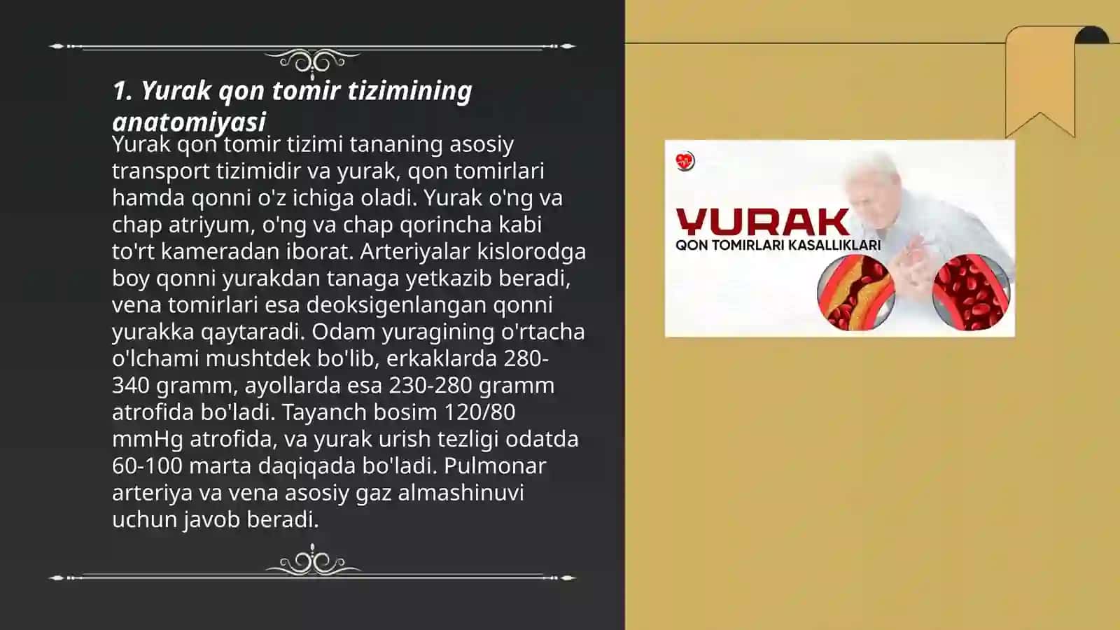 Yurak qon tomir kasalliklari ateroskleroz 3