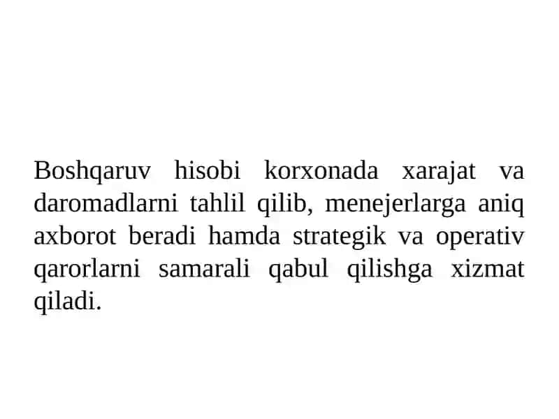 Boshqaruv hisobida sifatni boshqarish va nazorat qilish 3