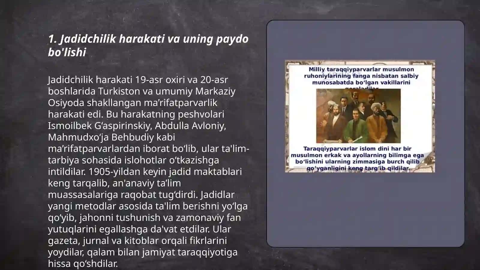 Jadidchilik adabiyoti til xususiyati 3