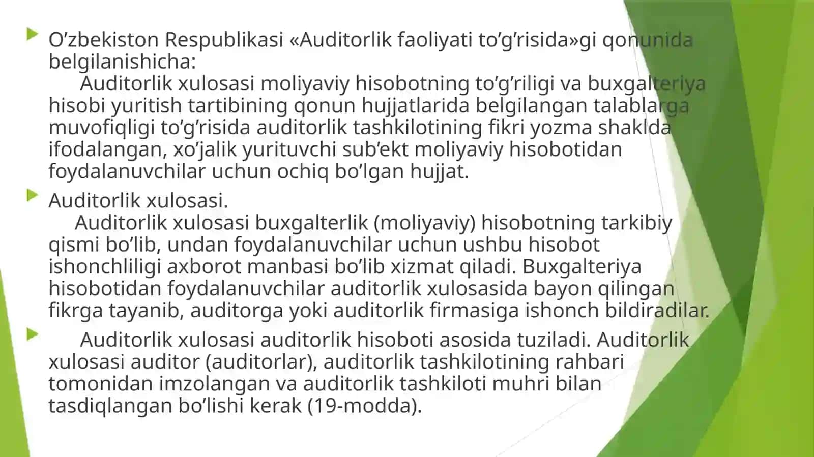 Banklardaauditirxulosalarningyakuniybosqichlari 3