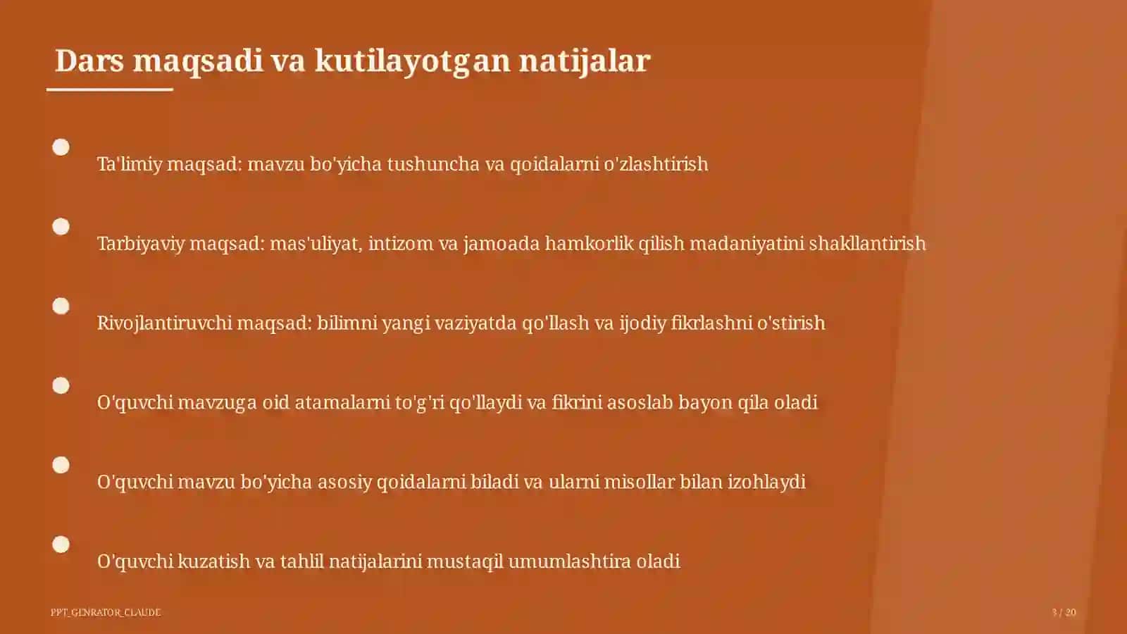 Issiqlik hodisalari: temperatura va ichki energiya (8-sinf) 3