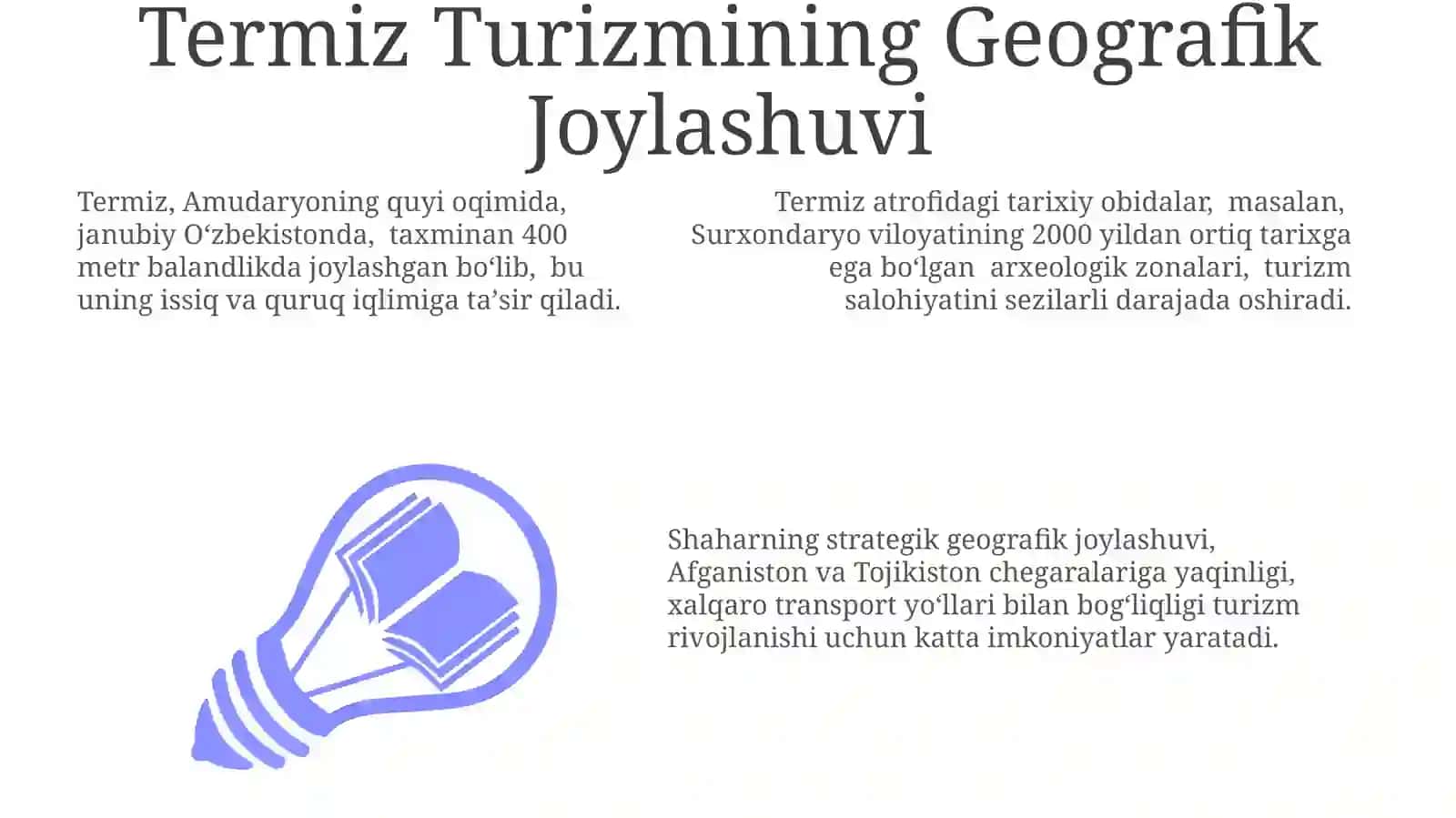 Termiz Turizmi 3