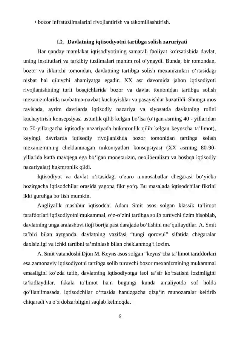MAKROIQTISODIY SIYOSATNING MAQSADI, VAZIFALARI VA MAKROIQTISODIY TARTIBGA SOLISHNING ZARURIYATI 3