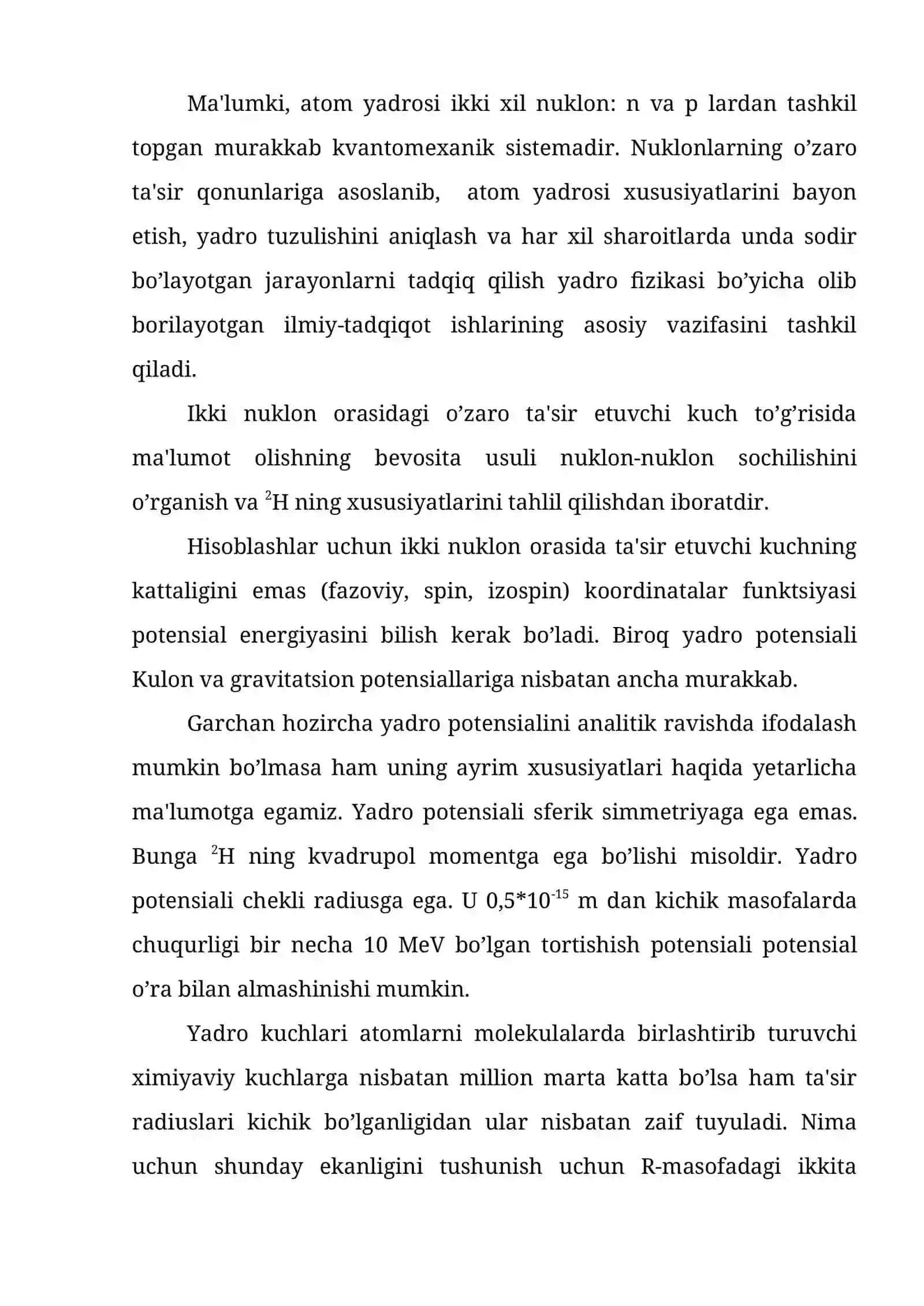 Yadro modеllari 3