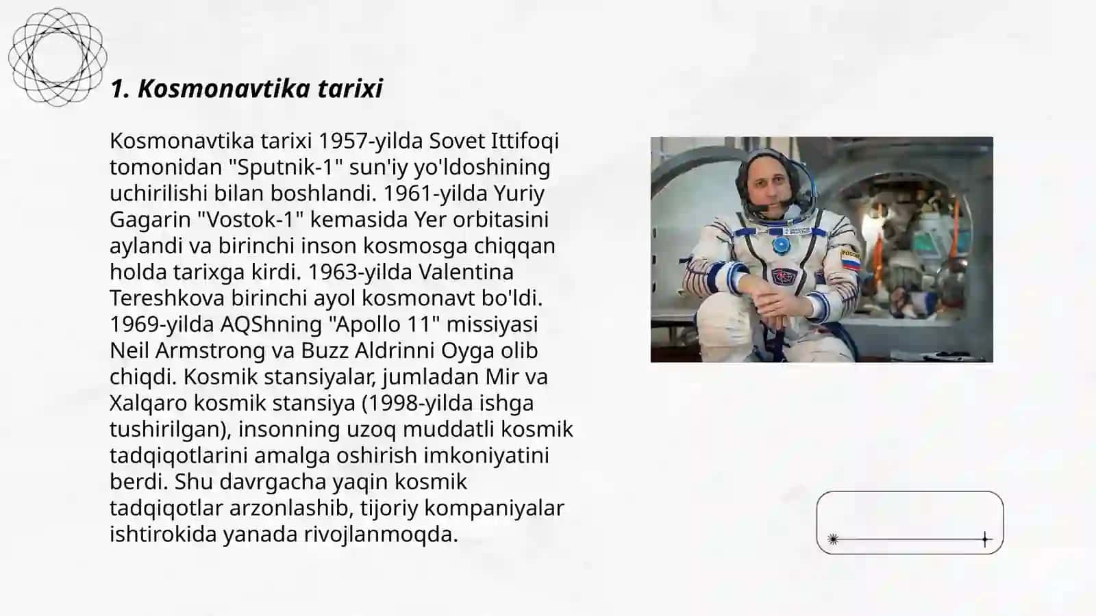 Kosmanofotlar haqida 3