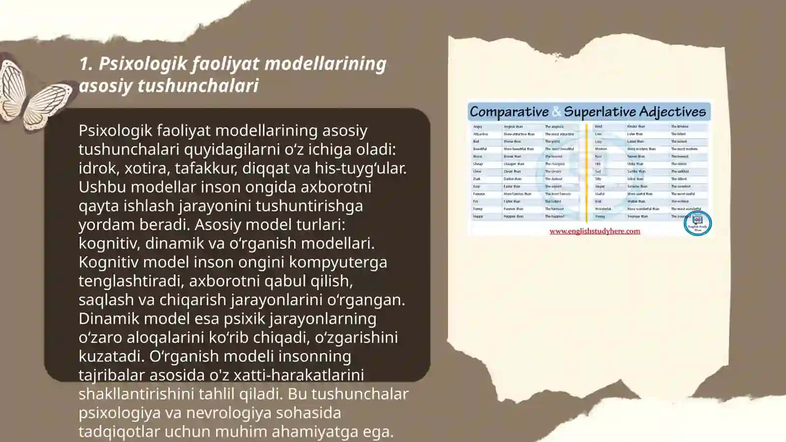 Psixolog faoliyati modellari qiyosiy tahlili 3
