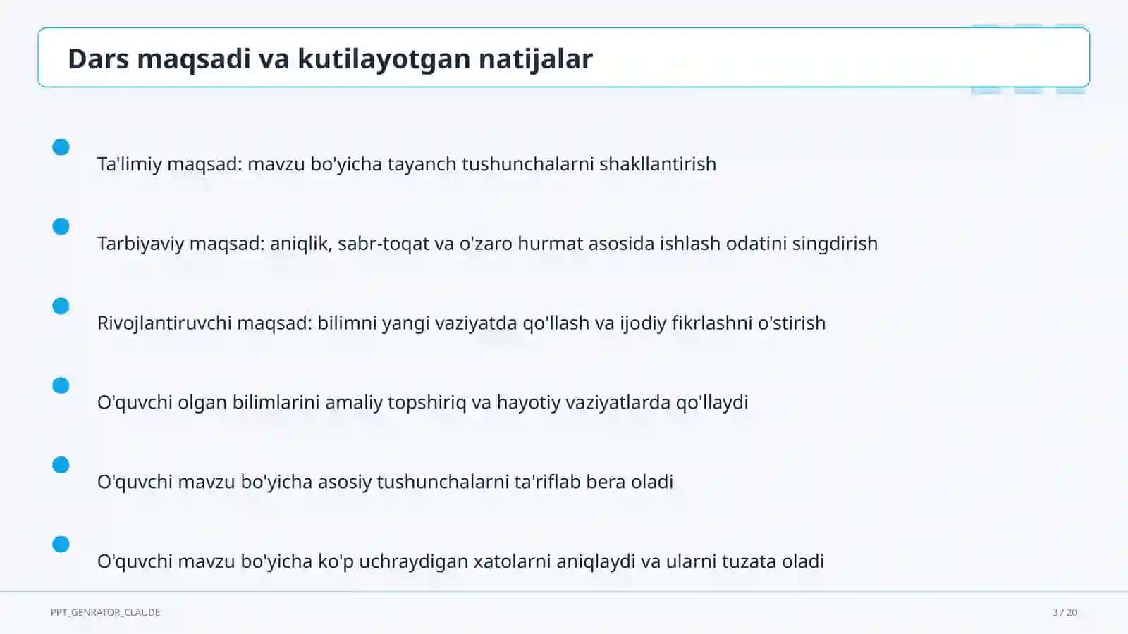 Ko'makchi, bog'lovchi va yuklamalar (7-sinf) 3