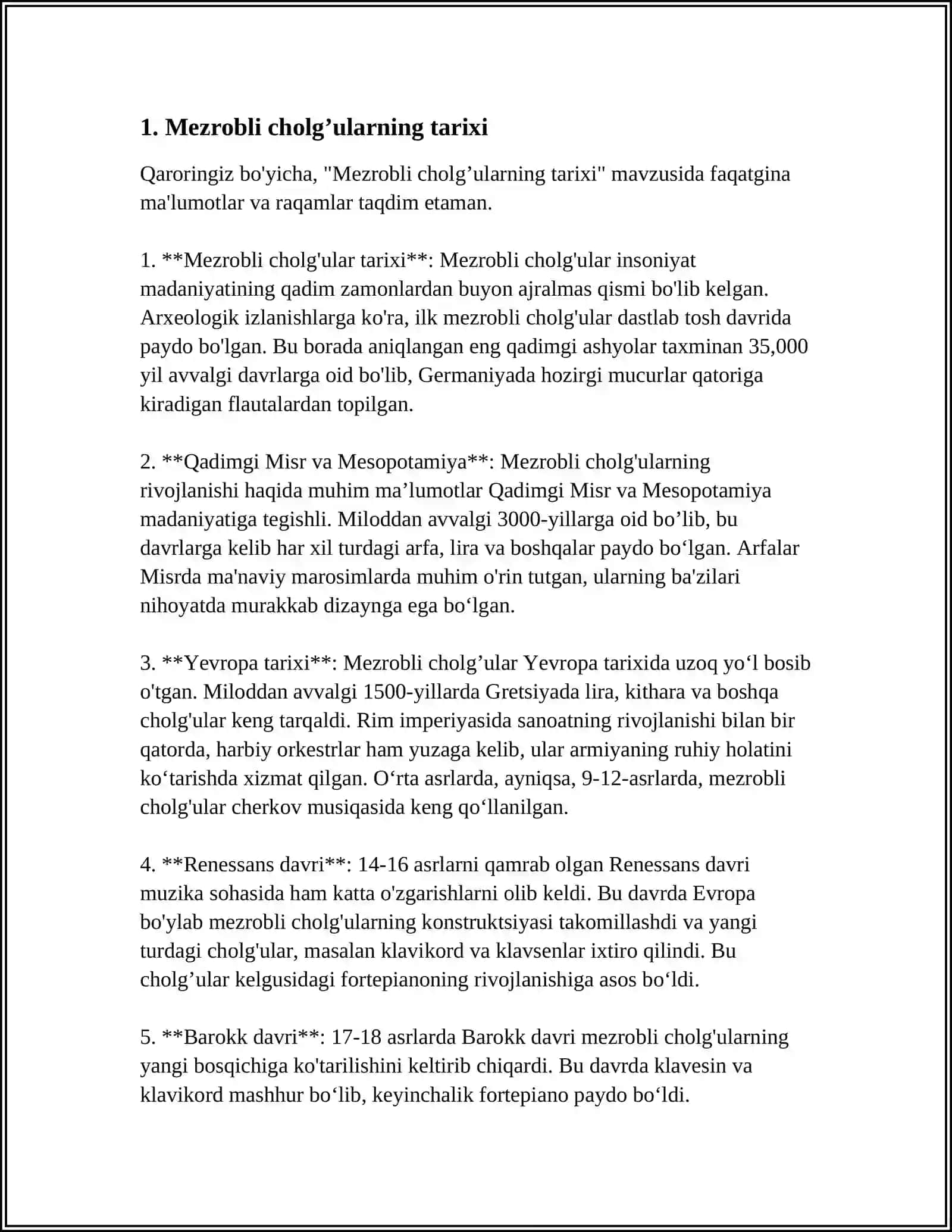 MEZROBLI CHOLG’ULAR 3