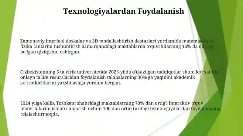 Tushunarli Ta'lim Printsiplari 3